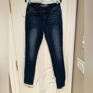 Revamped Deep Blue Skinny Jeans